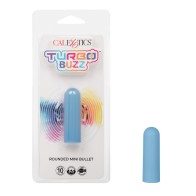 Estimulador Mini Bullet Turbo Buzz Redondeado - Azul