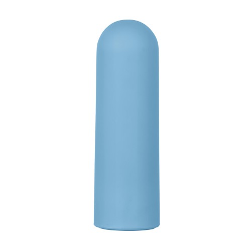 Turbo Buzz Rounded Mini Bullet Stimulator - Blue