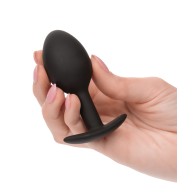 Weighted Silicone Anal Plug for Enhanced Sensation