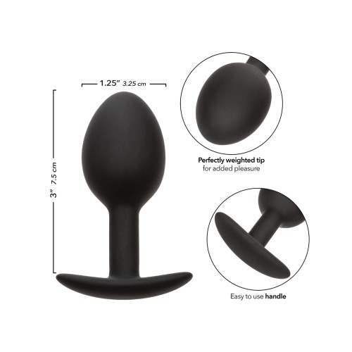 Weighted Silicone Anal Plug for Enhanced Sensation