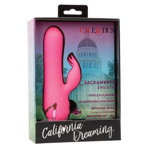 California Dreaming Sacramento Sweetie - Vibrator & Rotating Stimulator