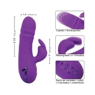 Vibrador Dual Estimulador Manhattan Beach de California Dreaming - Púrpura