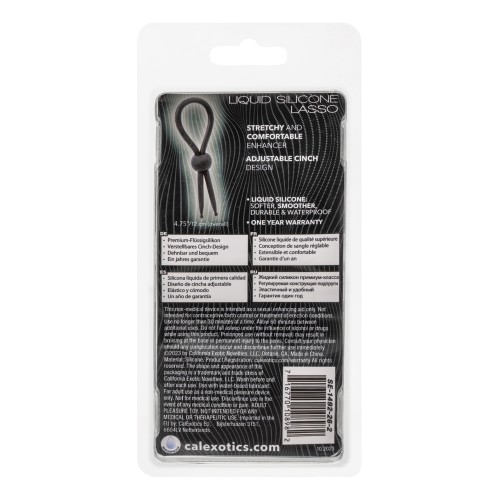 Alpha Liquid Silicone Lasso Premium Cock Ring for Enhancement