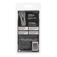 Alpha Liquid Silicone Lasso Premium Cock Ring for Enhancement