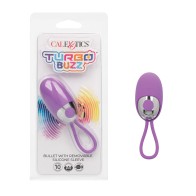 Turbo Buzz Bullet Stimulator with Sleeve Purple