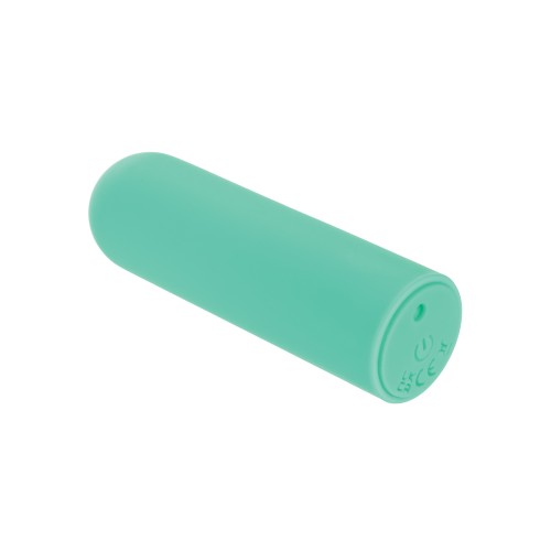 Turbo Buzz Rounded Mini Bullet Stimulator Green