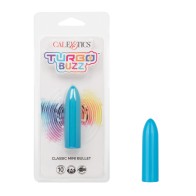 Turbo Buzz Classic Mini Bullet Stimulator - Blue