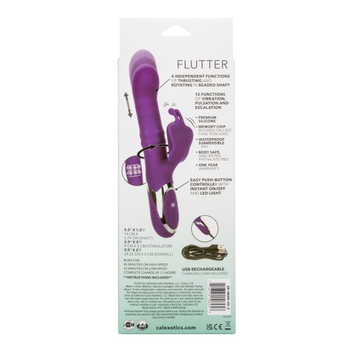 Vibrador Enchanted Flutter - Púrpura