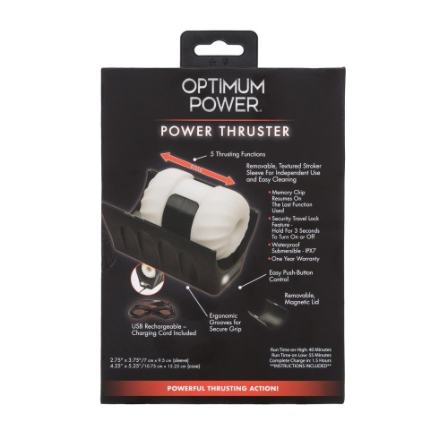 Optimum Power Power Thruster Masturbador