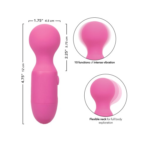 Masajeador Vibrador Recargable First Time Rosa