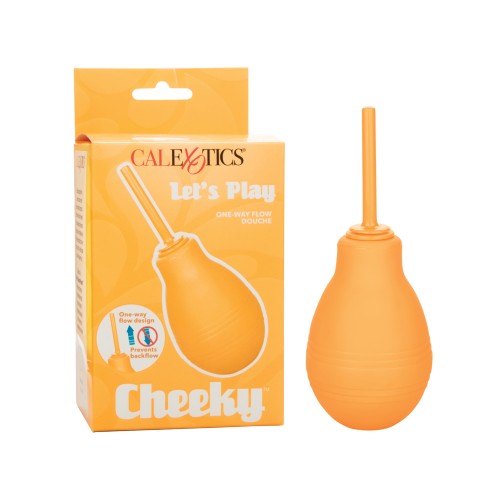 Douche Anal de Flujo Unidireccional Cheeky Naranja para Higiene Óptima