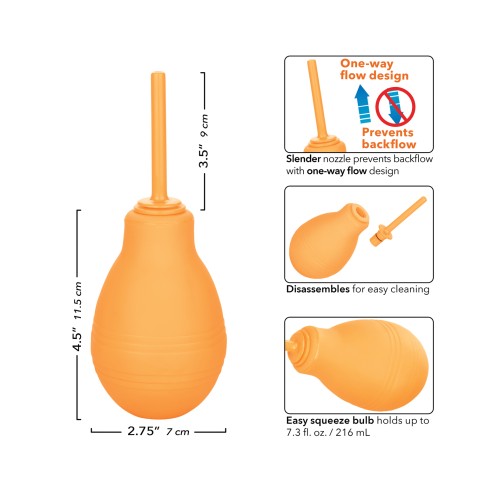 Douche Anal de Flujo Unidireccional Cheeky Naranja para Higiene Óptima