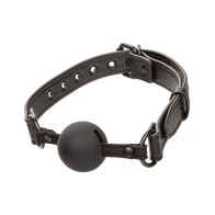 Nocturnal Collection Silicone Ball Gag - Black