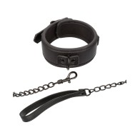 Nocturnal Collection Collar Leash Black