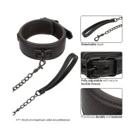 Nocturnal Collection Collar Leash Black