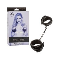 Nocturnal Collection Adjustable Wrist Cuffs Black