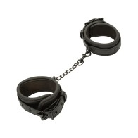 Nocturnal Collection Adjustable Ankle Cuffs - Black