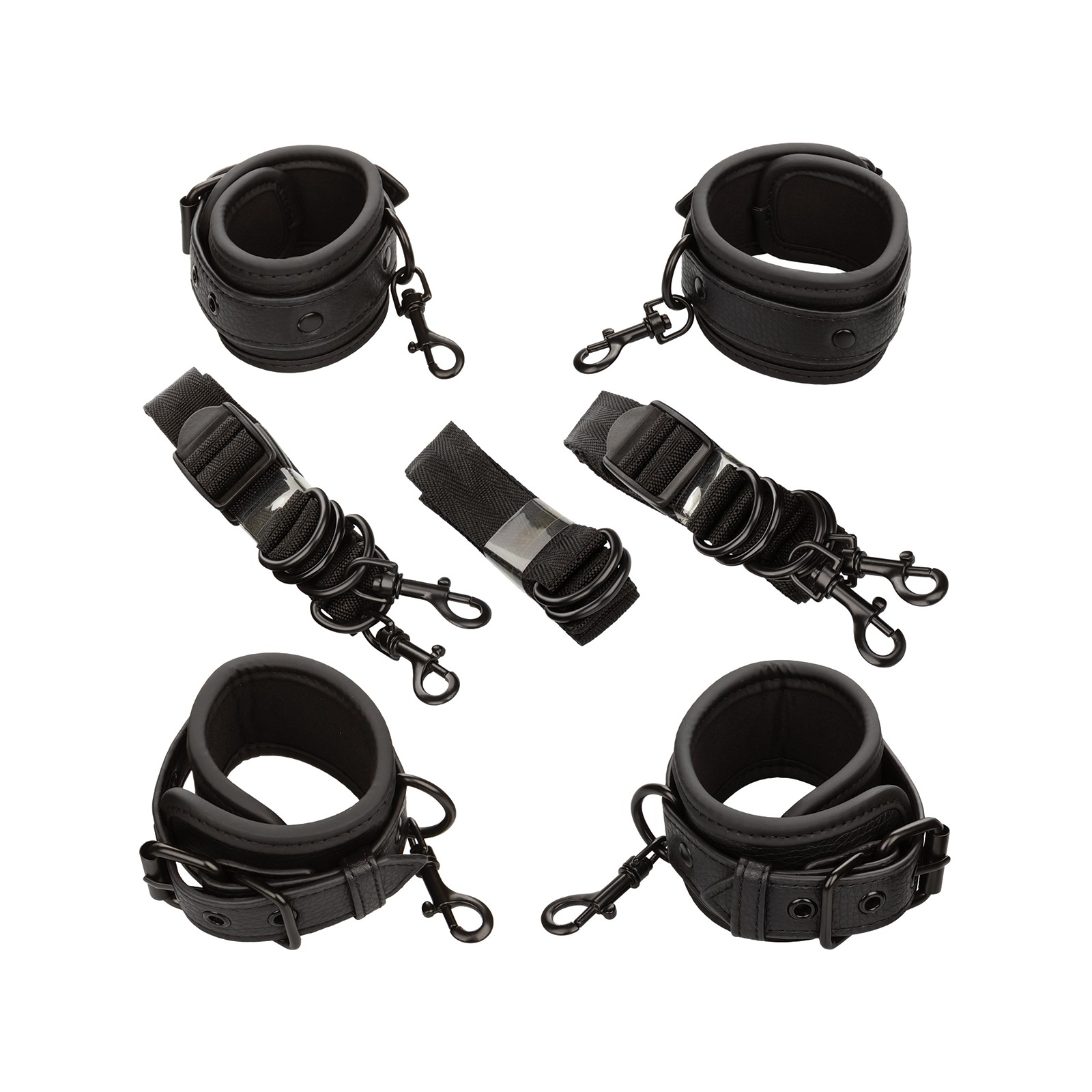 Nocturnal Collection Bed Restraints Black