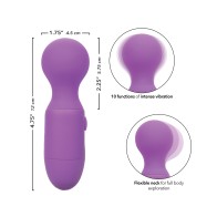 Vibrador Masajeador Recargable Primera Vez Púrpura