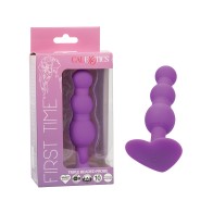 Probe Anal Vibrante Triple Con Bolas para una Exploración Sensual