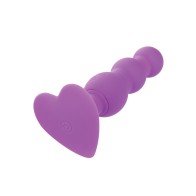 First Time Vibrating Triple Beaded Anal Probe for Exploration