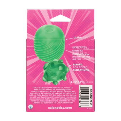 Pop Sock! Textured Masturbator - Green