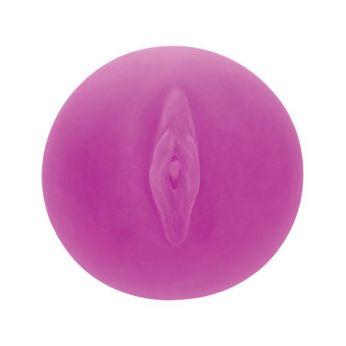 Pop Sock! Lifesize Pussy Ball Masturbator - Purple