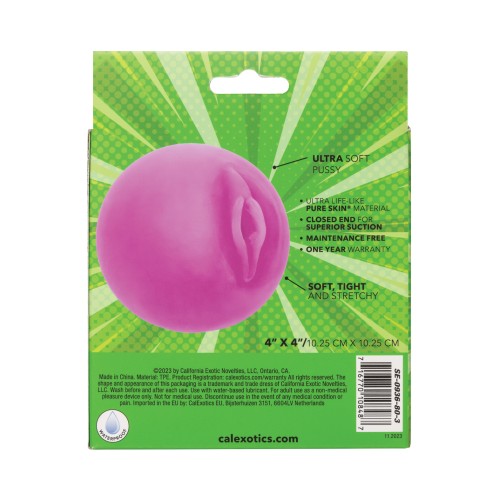 Pop Sock! Lifesize Pussy Ball Masturbator - Purple