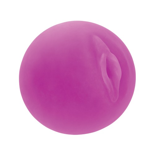 Pop Sock! Lifesize Pussy Ball Masturbator - Purple