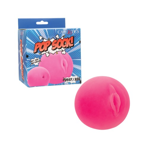 Masturbador Pop Sock! Pussy y Ass Rosa