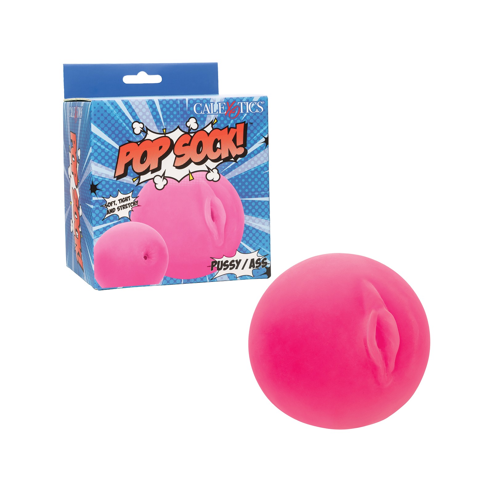 Pop Sock! Pussy Ass Masturbator Pink