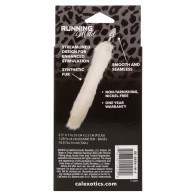 Running Wild White Tail Metallic Anal Probe