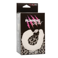 Probe Anal Metálica Running Wild con Cola Blanca