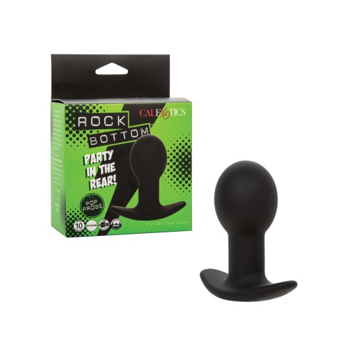 Rock Bottom Pop Anal Probe - Black