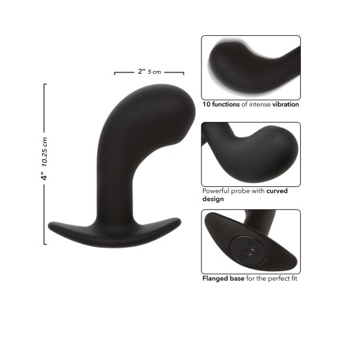 Rock Bottom Curved Prostate Probe Black