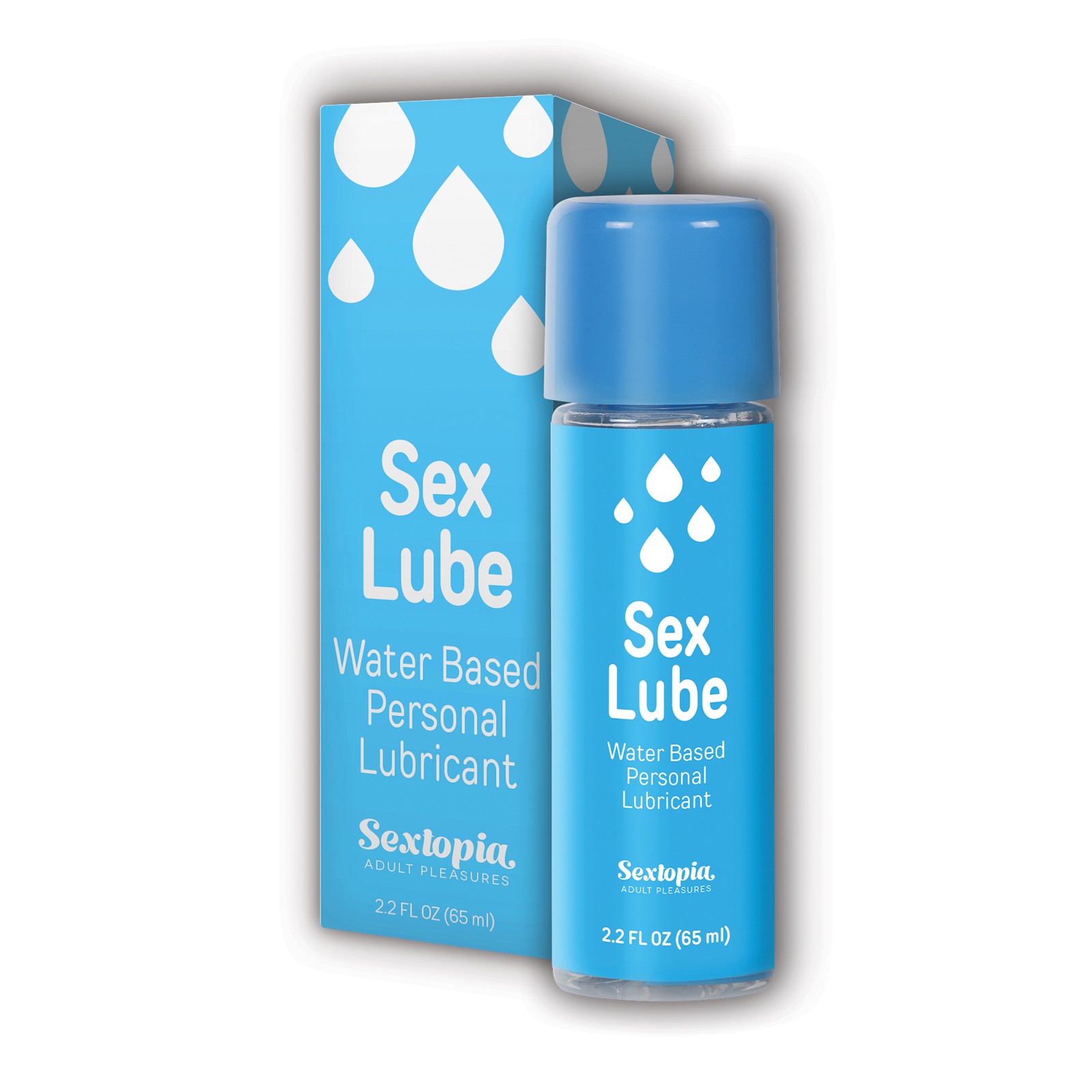 Lubricante Personal a Base de Agua Sextopia - 2.2 oz