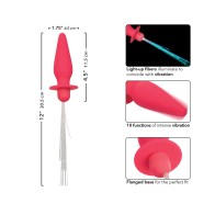 Southern Lights Vibrating Light Up Anal Probe Pink