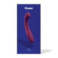 Dame Arc G Spot Vibrator Plum