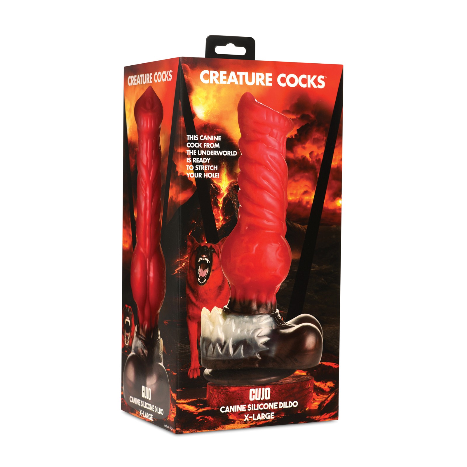 Creature Cocks Cujo Canine Silicone Dildo - XL