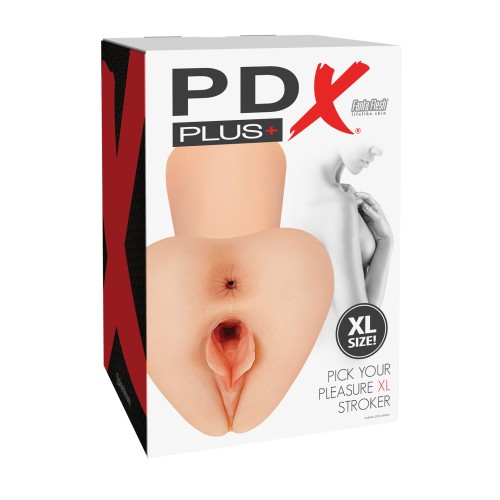 PDX Plus Pick Your Pleasure Pussy Stroker - XL Light