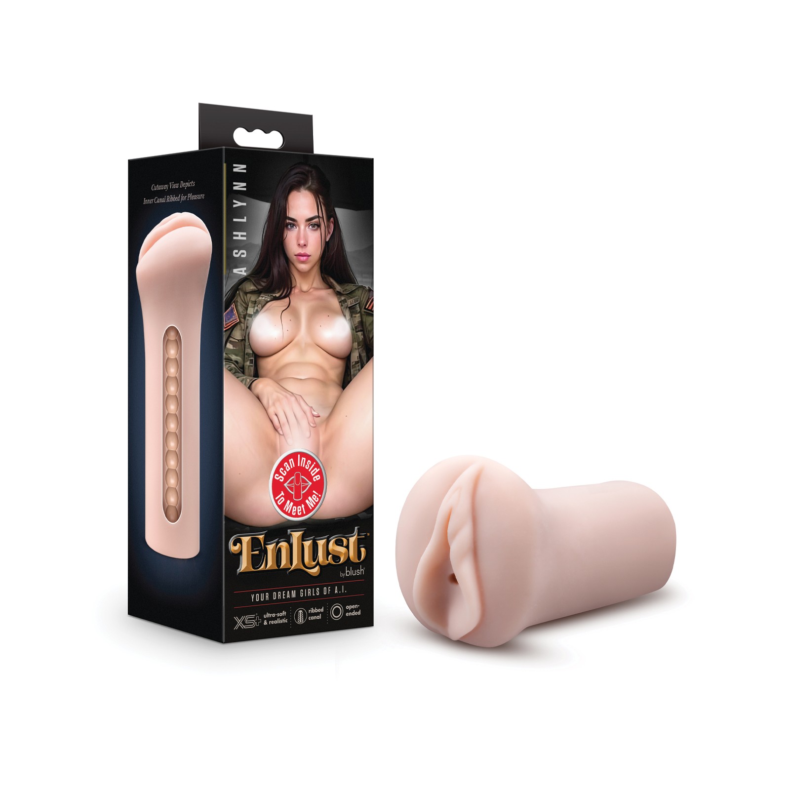 Blush EnLust Realistic Pussy Stroker for Unique Pleasure