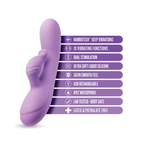 Blush Evelyn Rabbit Vibrator