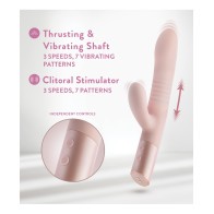 Blush Fraya Rabbit Rechargeable Vibrator Pink