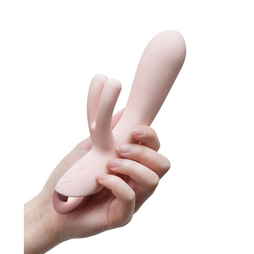 Vibrador Conejo Blush Elora para Estimulación del Punto G y Clítoris