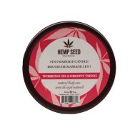 Earthly Body 3 in 1 Massage Candle for Relaxation