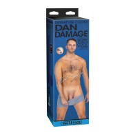 Pene ULTRASKYN de 10" con Ventosa Desmontable - Dan Damage