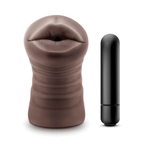 Blush EnLust Mouth Stroker with Vibrating Bullet