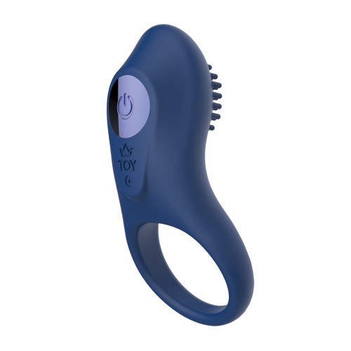 ToyBox Sonic Blue Vibrating Cock Ring - Mutual Pleasure