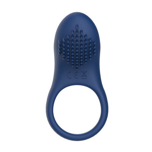 ToyBox Sonic Blue Vibrating Cock Ring - Mutual Pleasure