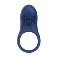 ToyBox Sonic Blue Vibrating Cock Ring - Mutual Pleasure